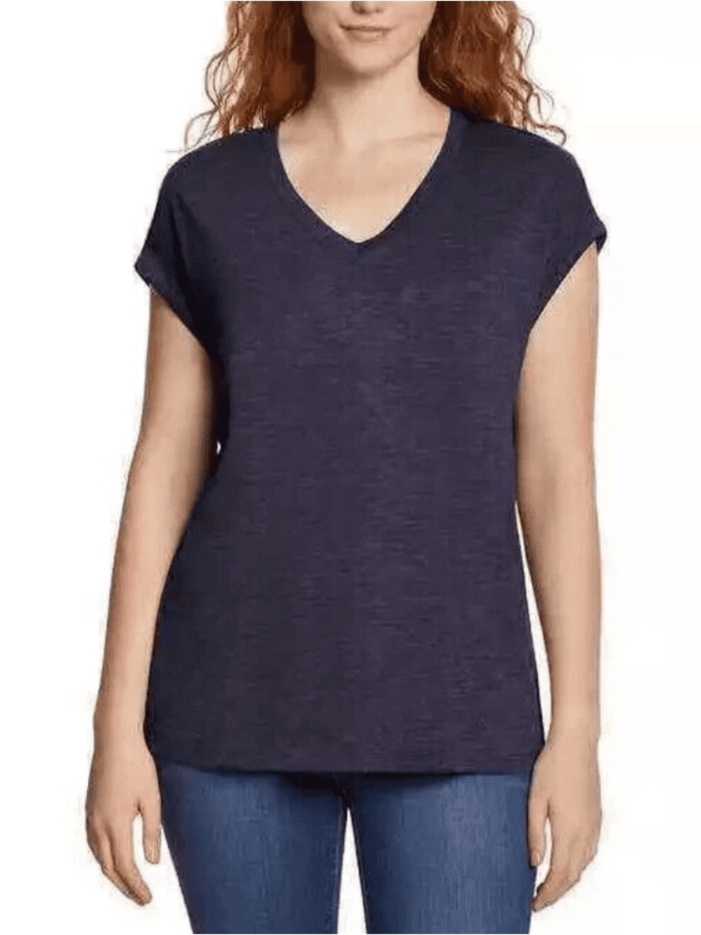 Jessica Simpson Mood Indigo V Neck Top